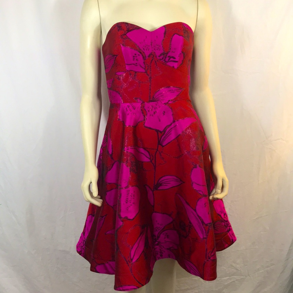 Shoshanna Midnight strapless dress, size 2, NWT